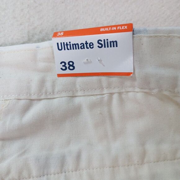 Old Navy Men's White Island Scenic Shorts 38 Ultimate Slim Built-in Flex NWT - Picture 8 of 15